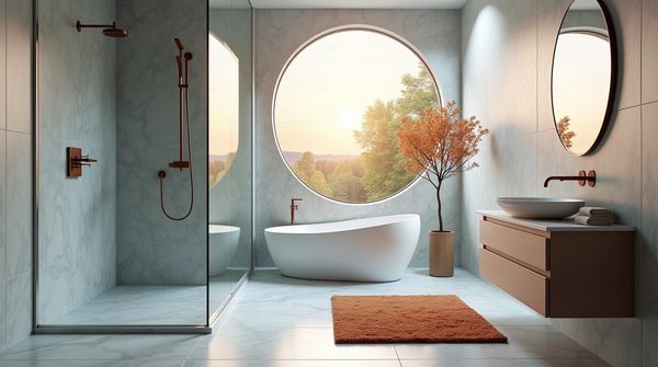 Création salle de bains déco : idées tendances pour 2026